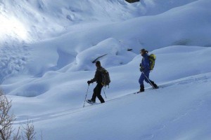 Randonnée en raquettes dans le Queyras avec hébergement inclus à la Maison de Gaudissard, Molines en Queyras