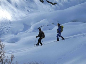 Randonnée en raquettes dans le Queyras avec hébergement inclus à la Maison de Gaudissard, Molines en Queyras